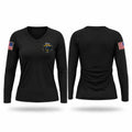 Special Operations Unit Women's Long Sleeve V-neck Shirt - 1