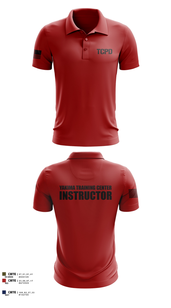 Short Sleeve Performance Polo, Yakima Training Center Police Department, Police, Teamtime, Team time, sublimation, custom sports apparel, team uniforms, spirit wear, spiritwear, sports uniforms, custom shirts, team store, custom team store, fundraiser sports, apparel fundraiser