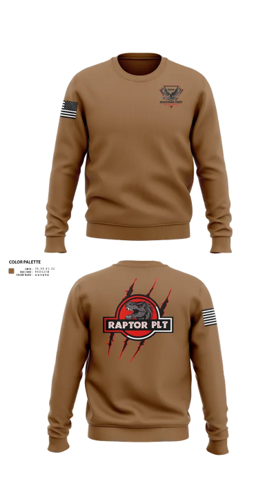 Raptor Platoon, 4-9 CAV 26880110 Crew Neck Sweatshirt - 21