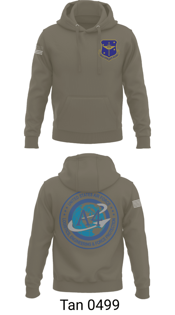 Hoodie, 19th Airlift Wing, Air Force, Teamtime, Team time, sublimation, custom sports apparel, team uniforms, spirit wear, spiritwear, sports uniforms, custom shirts, team store, custom team store, fundraiser sports, apparel fundraiser