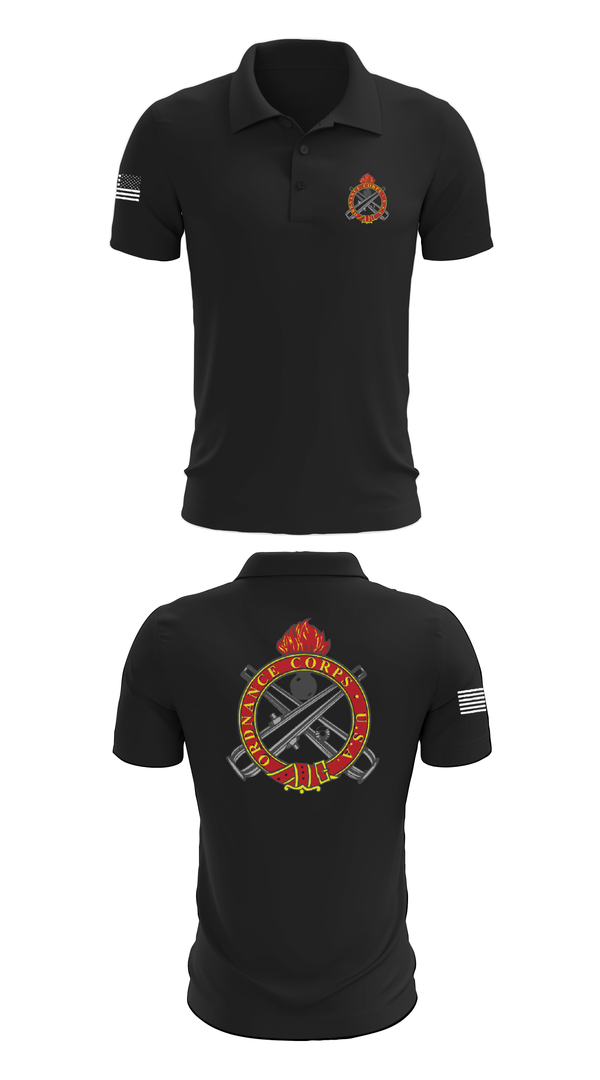 Short Sleeve Performance Polo, 1148 TH TRANS CO, Army, Teamtime, Team time, sublimation, custom sports apparel, team uniforms, spirit wear, spiritwear, sports uniforms, custom shirts, team store, custom team store, fundraiser sports, apparel fundraiser