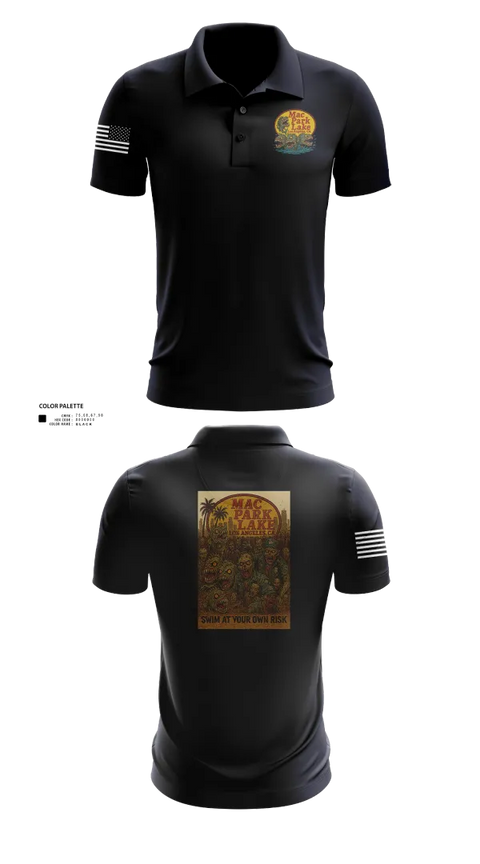 Short Sleeve Performance Polo, MACARTHUR PARK UNIT, , Teamtime, Team time, sublimation, custom sports apparel, team uniforms, spirit wear, spiritwear, sports uniforms, custom shirts, team store, custom team store, fundraiser sports, apparel fundraiser
