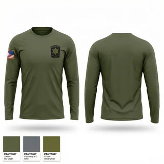 Long Sleeve Performance Shirt, Crawford county sheriffs office, Police, Teamtime, Team time, sublimation, custom sports apparel, team uniforms, spirit wear, spiritwear, sports uniforms, custom shirts, team store, custom team store, fundraiser sports, apparel fundraiser