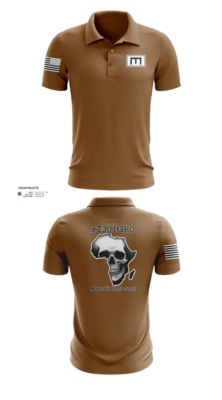 Short Sleeve Performance Polo, 180th ESC, Army, Teamtime, Team time, sublimation, custom sports apparel, team uniforms, spirit wear, spiritwear, sports uniforms, custom shirts, team store, custom team store, fundraiser sports, apparel fundraiser