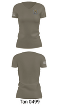 Woodhaven Police 75819203 Women's Short Sleeve V-neck Shirt - 6