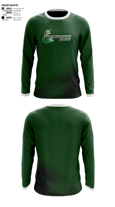 Negative Split Racing 34974341 Long Sleeve Performance Shirt 3