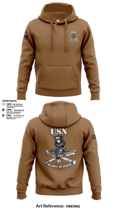 NMCB-25 17597723 Hoodie - 2