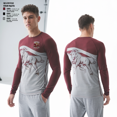 Odyssey Institute Cross Country 1328234 Long Sleeve Performance Shirt 1