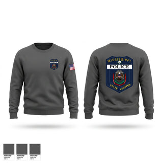 Crew Neck Sweatshirt, Capitol Police, Police, Teamtime, Team time, sublimation, custom sports apparel, team uniforms, spirit wear, spiritwear, sports uniforms, custom shirts, team store, custom team store, fundraiser sports, apparel fundraiser