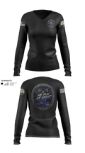 Traffic Division Women's Long Sleeve V-neck Shirt - 21