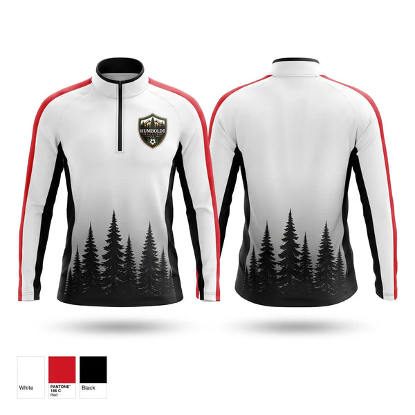 Quarter Zip Jacket, Humboldt Elite F.C, Men's Soccer, Teamtime, Team time, sublimation, custom sports apparel, team uniforms, spirit wear, spiritwear, sports uniforms, custom shirts, team store, custom team store, fundraiser sports, apparel fundraiser