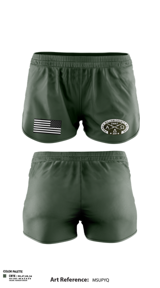 Ranger Panties, Prince William SWAT, , Teamtime, Team time, sublimation, custom sports apparel, team uniforms, spirit wear, spiritwear, sports uniforms, custom shirts, team store, custom team store, fundraiser sports, apparel fundraiser