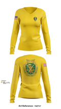 785th Military Police Battalion 97173426 Women's Long Sleeve V-neck Shirt - 103