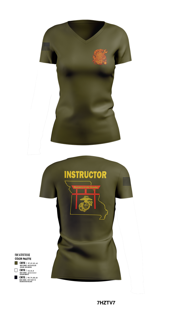 Womens Short Sleeve Vneck Shirt, BEER, Marines, Teamtime, Team time, sublimation, custom sports apparel, team uniforms, spirit wear, spiritwear, sports uniforms, custom shirts, team store, custom team store, fundraiser sports, apparel fundraiser