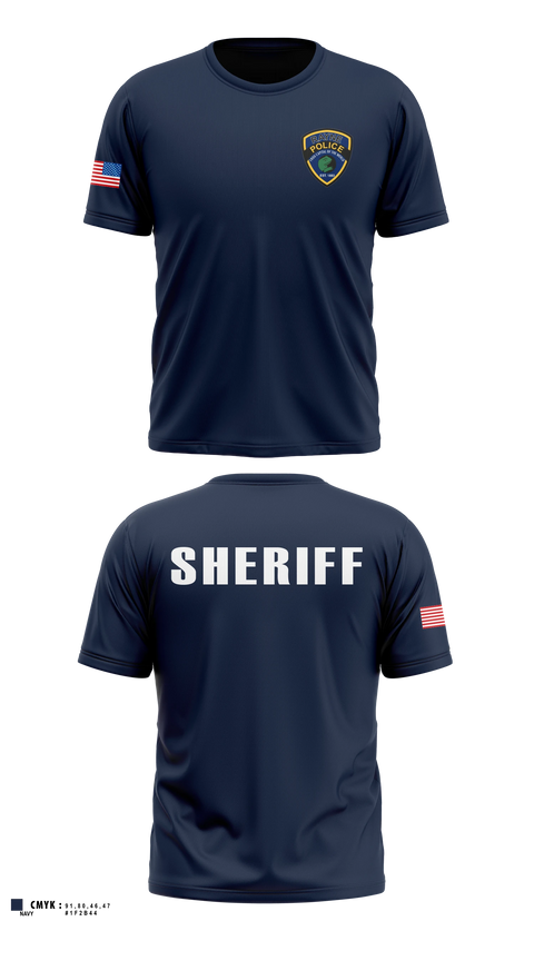 Short Sleeve Performance Shirt, Rayne Police Department, Police, Teamtime, Team time, sublimation, custom sports apparel, team uniforms, spirit wear, spiritwear, sports uniforms, custom shirts, team store, custom team store, fundraiser sports, apparel fundraiser