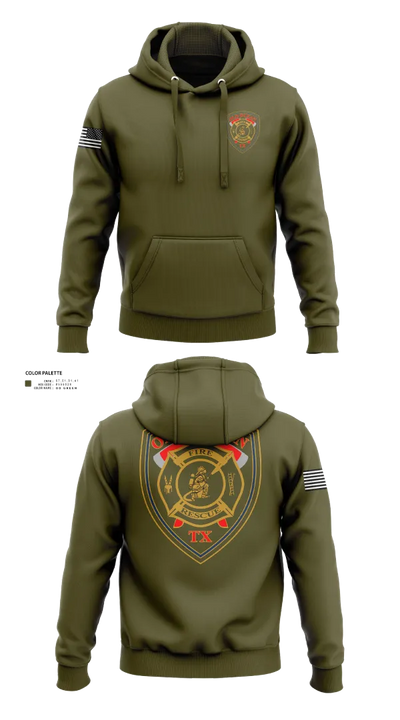 Old Ocean Fire Department 67475417 Hoodie - 31