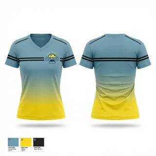 Womens Short Sleeve Vneck Shirt, Camano Stanwood Pickleball Association, , Teamtime, Team time, sublimation, custom sports apparel, team uniforms, spirit wear, spiritwear, sports uniforms, custom shirts, team store, custom team store, fundraiser sports, apparel fundraiser