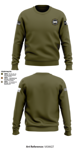 Crew Neck Sweatshirt, , National Guard, Teamtime, Team time, sublimation, custom sports apparel, team uniforms, spirit wear, spiritwear, sports uniforms, custom shirts, team store, custom team store, fundraiser sports, apparel fundraiser