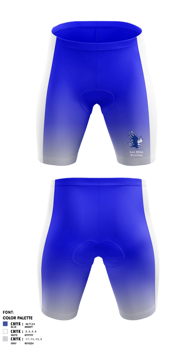 Los Altos High School Wrestling 35355309 Men's Compression Shorts - 3