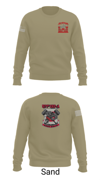 Crew Neck Sweatshirt, 571st CEC-A, , Teamtime, Team time, sublimation, custom sports apparel, team uniforms, spirit wear, spiritwear, sports uniforms, custom shirts, team store, custom team store, fundraiser sports, apparel fundraiser