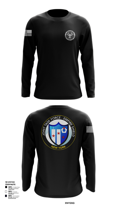 Empire Shield 55309302 Long Sleeve Performance Shirt 102