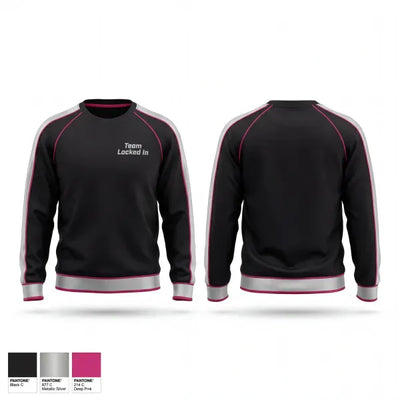 Team Locked In 93459307 Crew Neck Sweatshirt - 1