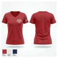 Marines Ice Hockey Team 70933891 Women's Short Sleeve V-neck Shirt - 1