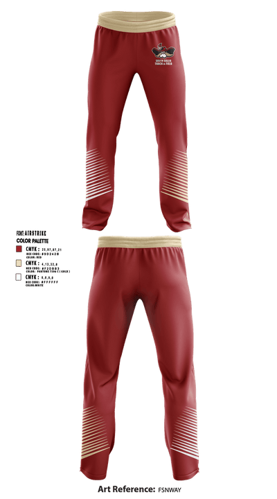 South Gallia Track & Field 64465061 Sweatpants - 1