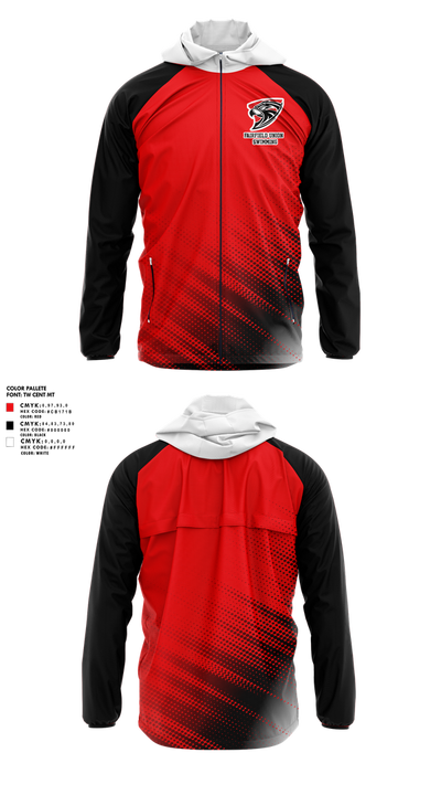 Fairfield Union High School Swimming 11641343 Windbreaker - 1