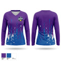 Thunder Women's Long Sleeve V-neck Shirt - 1