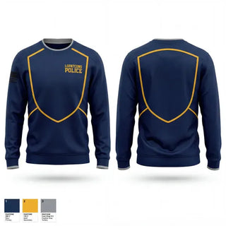 Crew Neck Sweatshirt, Lopatcong Police, Police, Teamtime, Team time, sublimation, custom sports apparel, team uniforms, spirit wear, spiritwear, sports uniforms, custom shirts, team store, custom team store, fundraiser sports, apparel fundraiser