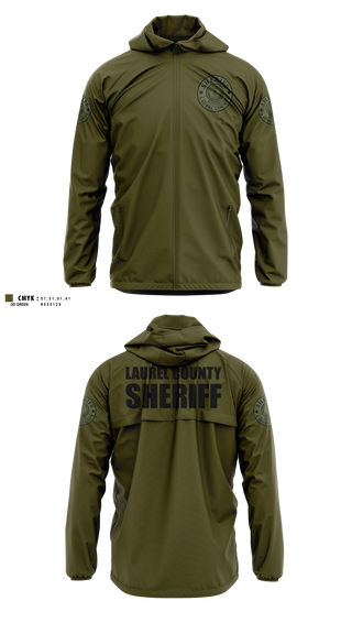 Windbreaker, Laurel county sheriffs, Police, Teamtime, Team time, sublimation, custom sports apparel, team uniforms, spirit wear, spiritwear, sports uniforms, custom shirts, team store, custom team store, fundraiser sports, apparel fundraiser