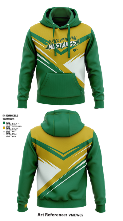 Brick Memorial Field Hockey 55819231 Hoodie - 1