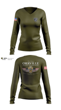 Orrville Police Department Women's Long Sleeve V-neck Shirt - 3