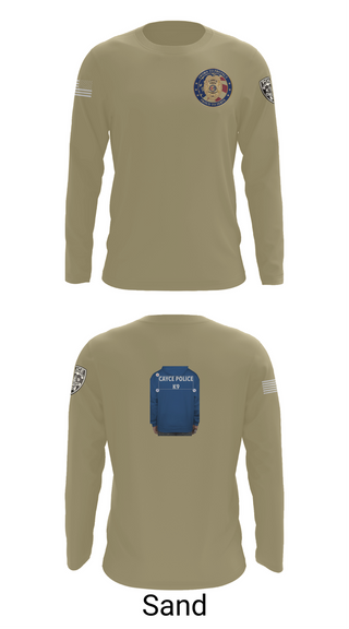 Long Sleeve Performance Shirt, Cayce Police K9, , Teamtime, Team time, sublimation, custom sports apparel, team uniforms, spirit wear, spiritwear, sports uniforms, custom shirts, team store, custom team store, fundraiser sports, apparel fundraiser