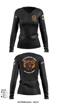 10th Field Hospital (FWD) 73609367 Women's Long Sleeve V-neck Shirt - 103