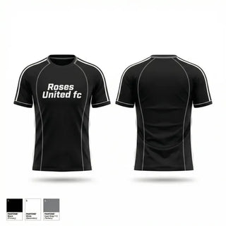 Soft Poly Tee Cotton Like Feel, Roses United fc, Men's Soccer, Teamtime, Team time, sublimation, custom sports apparel, team uniforms, spirit wear, spiritwear, sports uniforms, custom shirts, team store, custom team store, fundraiser sports, apparel fundraiser
