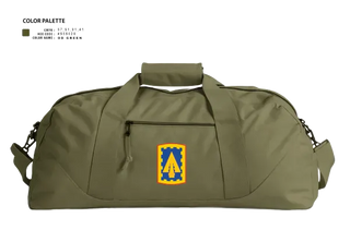 Duffle Bag, 108th Air Defense Artillery Brigade, Army, Teamtime, Team time, sublimation, custom sports apparel, team uniforms, spirit wear, spiritwear, sports uniforms, custom shirts, team store, custom team store, fundraiser sports, apparel fundraiser