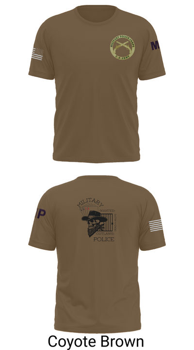 3RD PLATOON OUTLAWS Short Sleeve Performance Shirt - 16