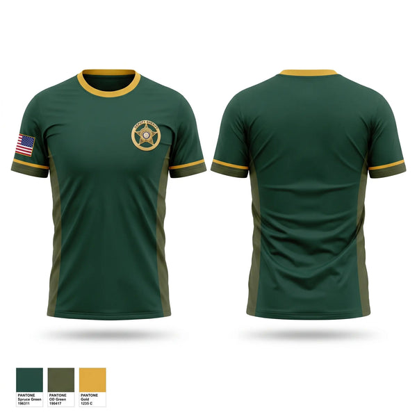 Short Sleeve Performance Shirt, McIntosh County Sheriff’s Office, Police, Teamtime, Team time, sublimation, custom sports apparel, team uniforms, spirit wear, spiritwear, sports uniforms, custom shirts, team store, custom team store, fundraiser sports, apparel fundraiser