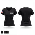 Springfield Police Division 12465966 Women's Short Sleeve V-neck Shirt - 1