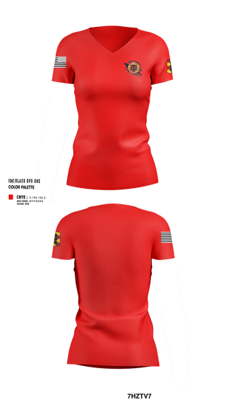 Womens Short Sleeve Vneck Shirt, 434th FA BDE H2F, Army, Teamtime, Team time, sublimation, custom sports apparel, team uniforms, spirit wear, spiritwear, sports uniforms, custom shirts, team store, custom team store, fundraiser sports, apparel fundraiser