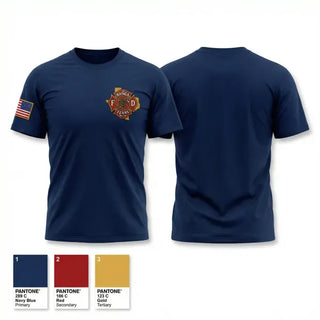 Old School Cotton Feel Shirt, Bangs VFD, EMS/EMT, Teamtime, Team time, sublimation, custom sports apparel, team uniforms, spirit wear, spiritwear, sports uniforms, custom shirts, team store, custom team store, fundraiser sports, apparel fundraiser