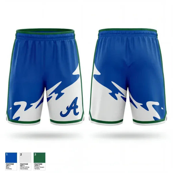 Athletic Shorts With Pockets, The Academy Cheer, Cheer, Teamtime, Team time, sublimation, custom sports apparel, team uniforms, spirit wear, spiritwear, sports uniforms, custom shirts, team store, custom team store, fundraiser sports, apparel fundraiser