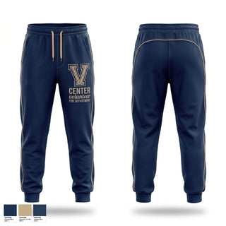 Sweatpants, Center volunteer Fire department, Fire Department, Teamtime, Team time, sublimation, custom sports apparel, team uniforms, spirit wear, spiritwear, sports uniforms, custom shirts, team store, custom team store, fundraiser sports, apparel fundraiser