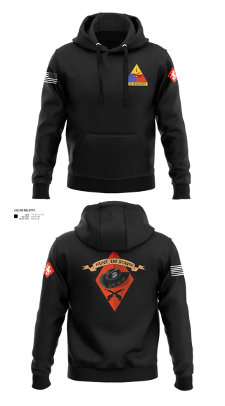 Hoodie, Baker 4-60 ADAR, Army, Teamtime, Team time, sublimation, custom sports apparel, team uniforms, spirit wear, spiritwear, sports uniforms, custom shirts, team store, custom team store, fundraiser sports, apparel fundraiser