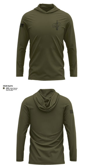 Long Sleeve Performance Shirt with hood, Denver Special Response Team, Police, Teamtime, Team time, sublimation, custom sports apparel, team uniforms, spirit wear, spiritwear, sports uniforms, custom shirts, team store, custom team store, fundraiser sports, apparel fundraiser