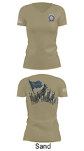 GSP POST 5 DALTON 6815888 Women's Short Sleeve V-neck Shirt - 84
