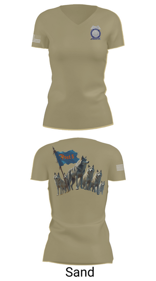 Womens Short Sleeve Vneck Shirt, GSP POST 5 DALTON, Police, Teamtime, Team time, sublimation, custom sports apparel, team uniforms, spirit wear, spiritwear, sports uniforms, custom shirts, team store, custom team store, fundraiser sports, apparel fundraiser