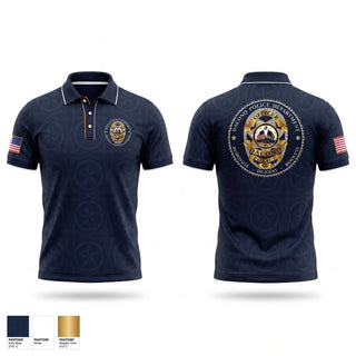 Short Sleeve Performance Polo, Dacono Police Department, Police, Teamtime, Team time, sublimation, custom sports apparel, team uniforms, spirit wear, spiritwear, sports uniforms, custom shirts, team store, custom team store, fundraiser sports, apparel fundraiser